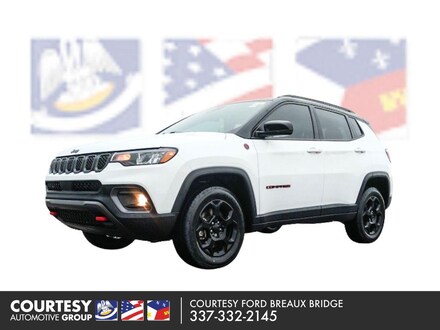 Featured Used 2023 Jeep Compass Trailhawk Sport Utility for Sale in Breaux Bridge, LA