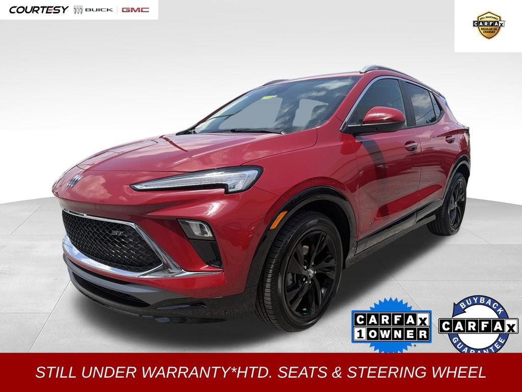 Brilliant Red 2026 Buick Encore GX SUV / Crossover Front-Wheel Drive Continuously Variable Transmission
