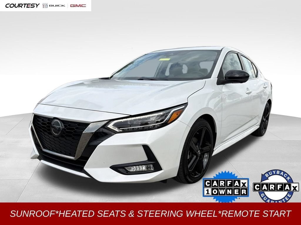 White 2023 Nissan Sentra Sedan Front-Wheel Drive