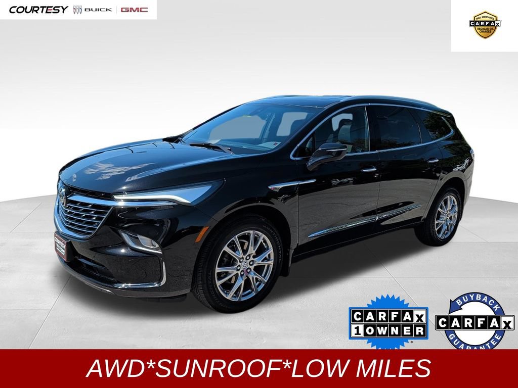 Black (Ebony Twilight Metallic) 2024 Buick Enclave SUV / Crossover Four-Wheel Drive Automatic