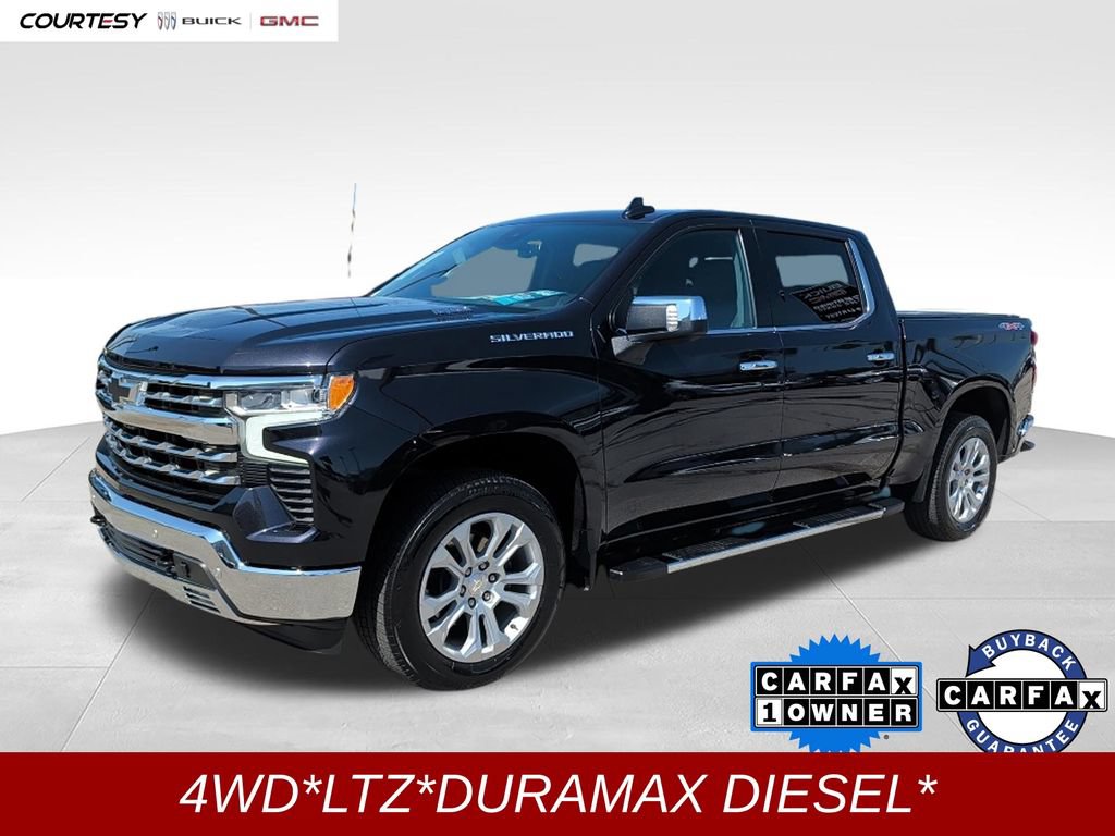 Dark ASH Metallic 2023 Chevrolet Silverado 1500 Pickup Truck Four-Wheel Drive Automatic