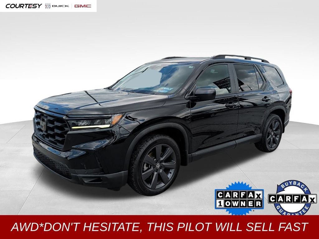 Black 2025 Honda Pilot SUV / Crossover All-Wheel Drive 