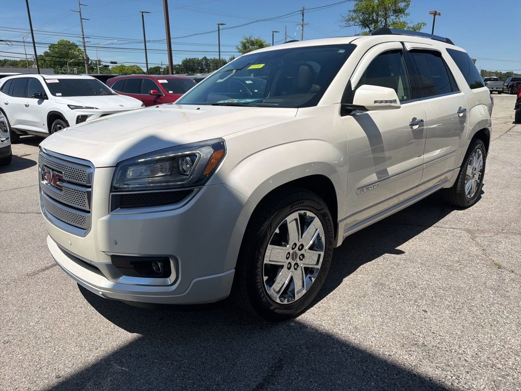 White Diamond Tricoat 2015 GMC Acadia Denali FWD SUV / Crossover Front-Wheel Drive Automatic