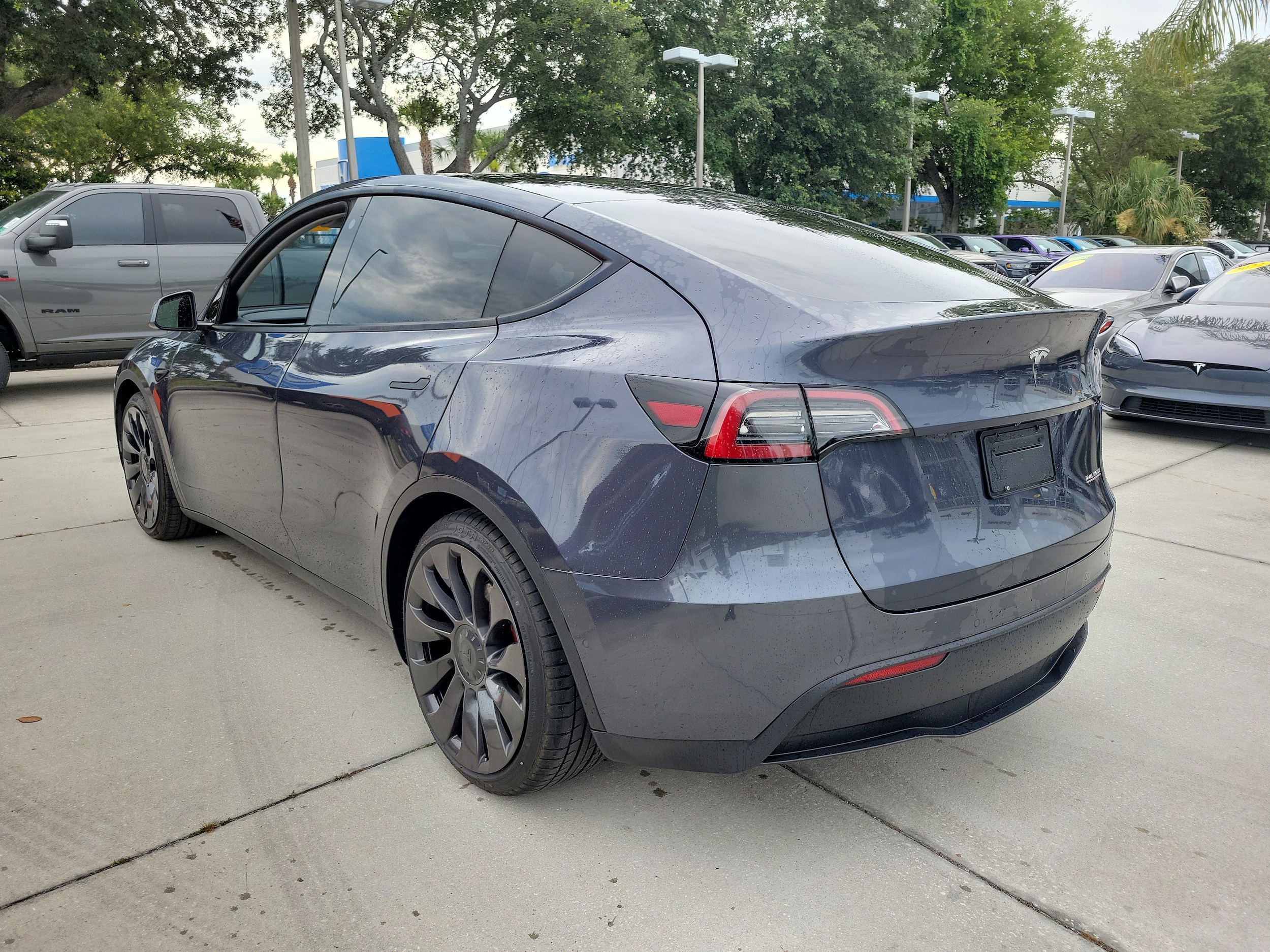 Used 2021 Tesla Model Y Performance with VIN 5YJYGDEF3MF263514 for sale in Tampa, FL