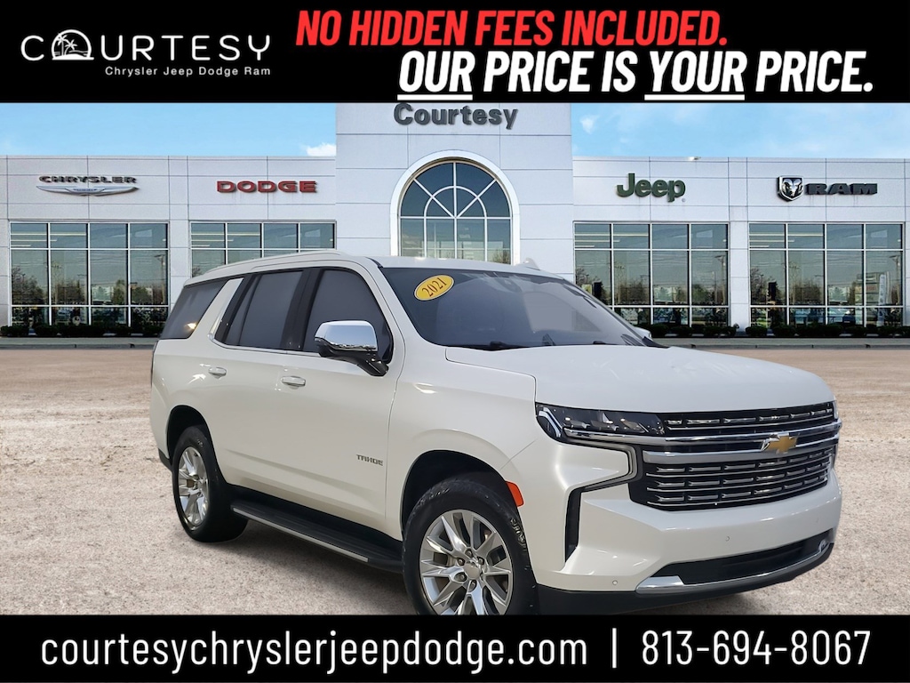 Certified 2021 Chevrolet Tahoe Premier 2WD  Premier