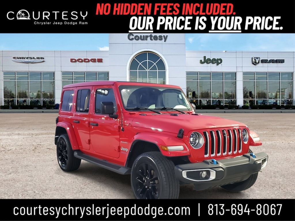 Used 2023 Jeep Wrangler 4xe Sahara Sahara 4x4
