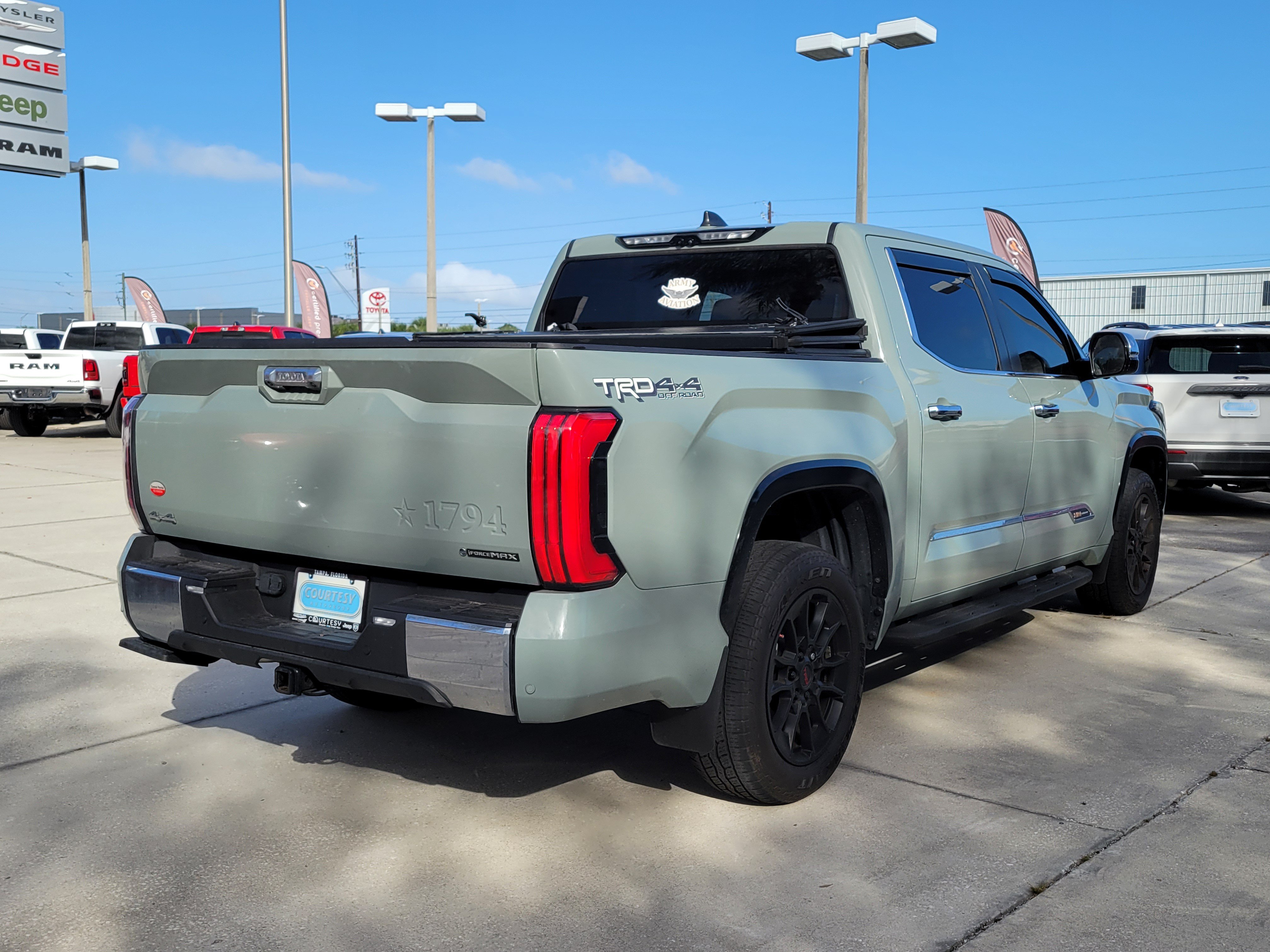 Certified 2025 Toyota Tundra 4WD 1794 Edition Hybrid 1794 Edition Hybrid CrewMax 5.5 Bed