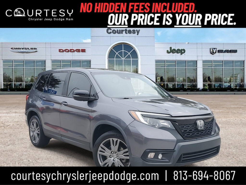 Certified 2019 Honda Passport EX-L EX-L FWD