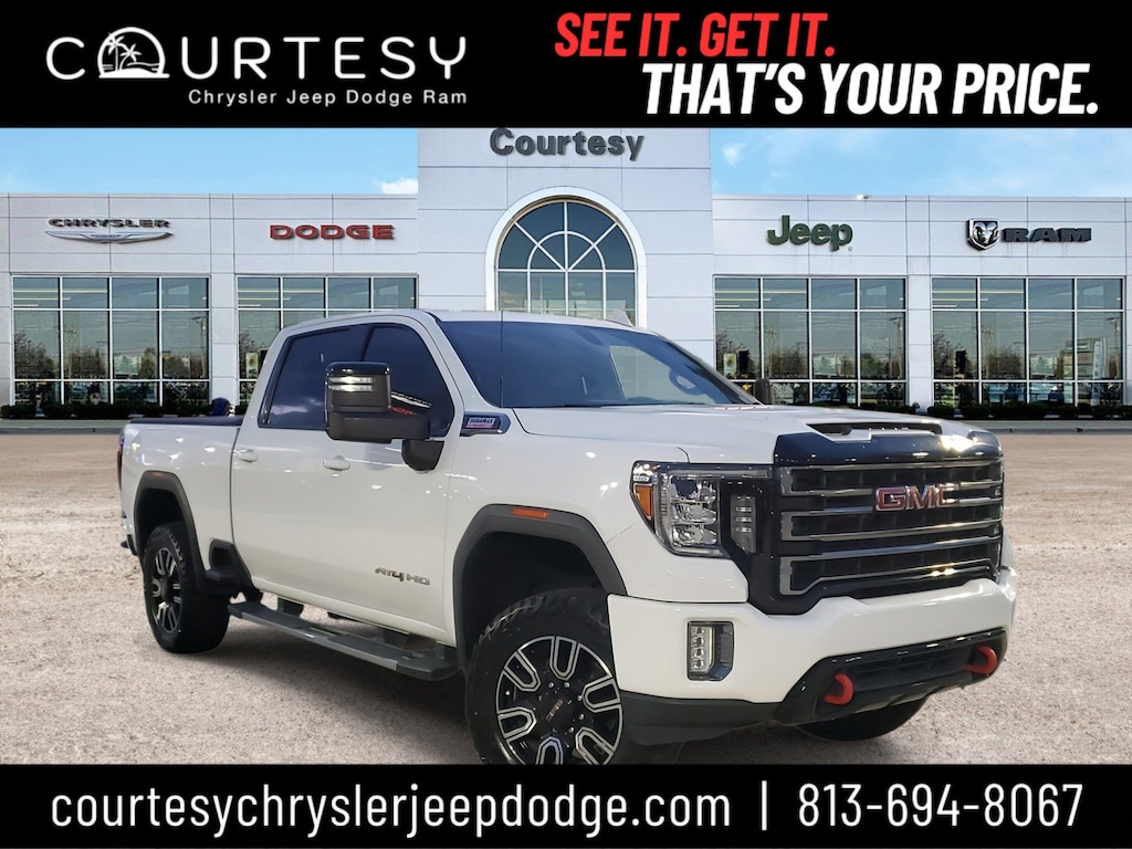 Used 2021 GMC Sierra 2500HD AT4 4WD Crew Cab 159 AT4