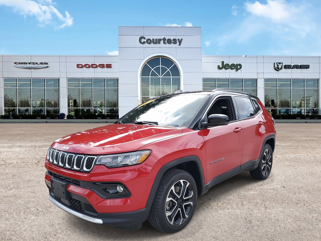 Used 2023 Jeep Compass For Sale at Courtesy Toyota of Brandon VIN