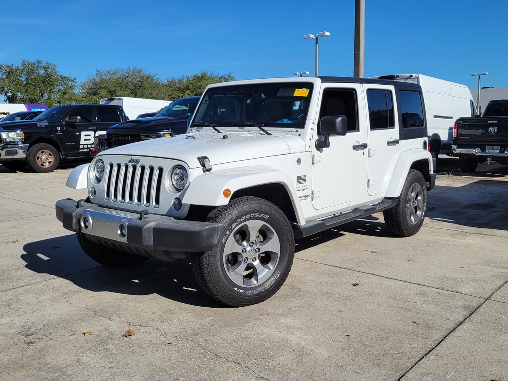 Used 2018 Jeep Wrangler JK Unlimited Sahara Sahara 4x4