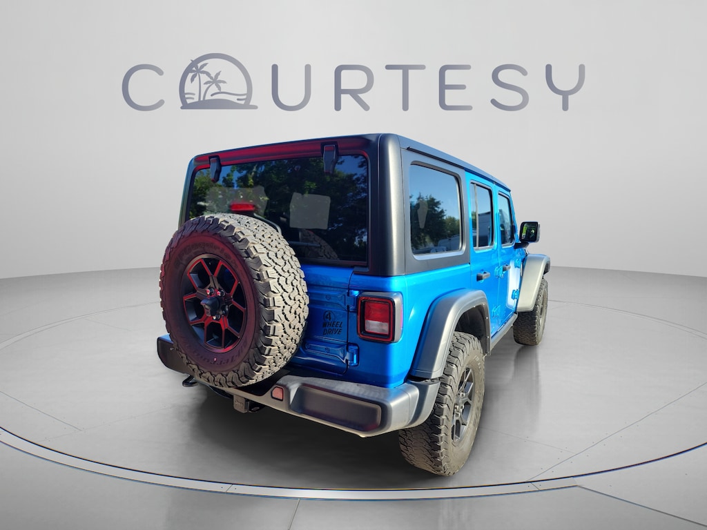 Used 2024 Jeep Wrangler Willys Willys 4x4