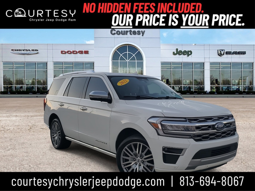 Certified 2022 Ford Expedition Platinum Platinum 4x2