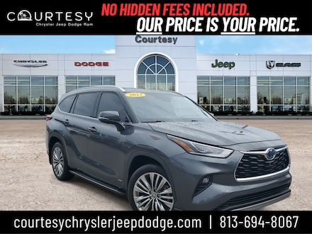 2023 Toyota Highlander Hybrid Platinum Hybrid Platinum AWD
