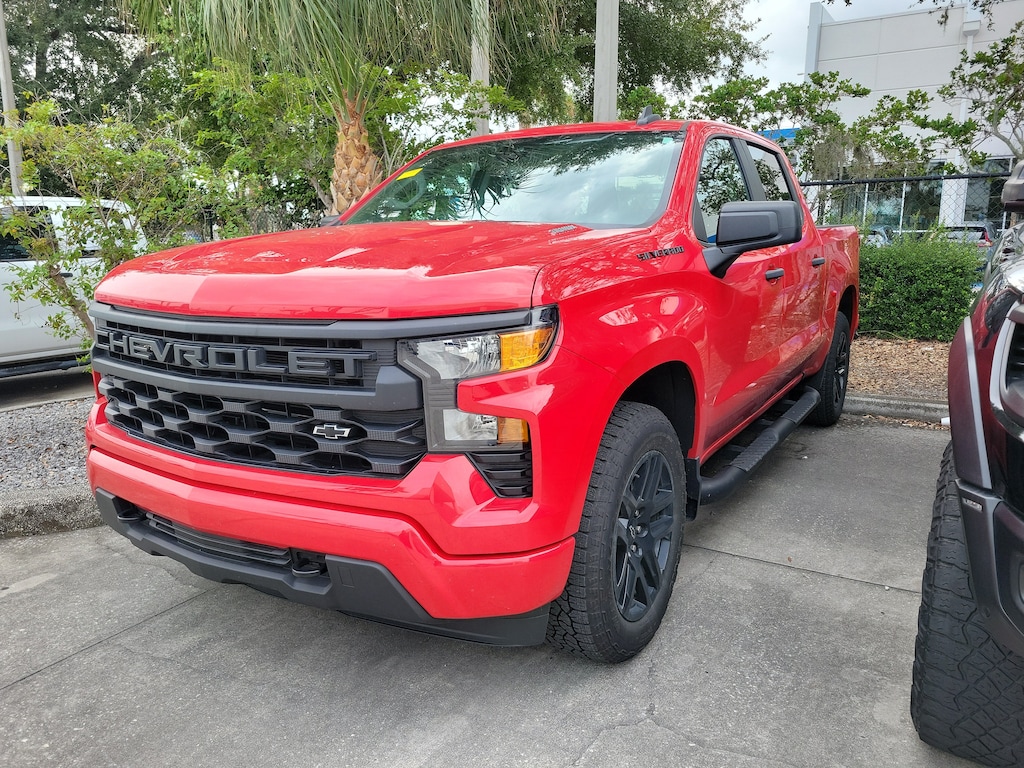 Certified 2024 Chevrolet Silverado 1500 Custom 2WD Crew Cab 147 Custom