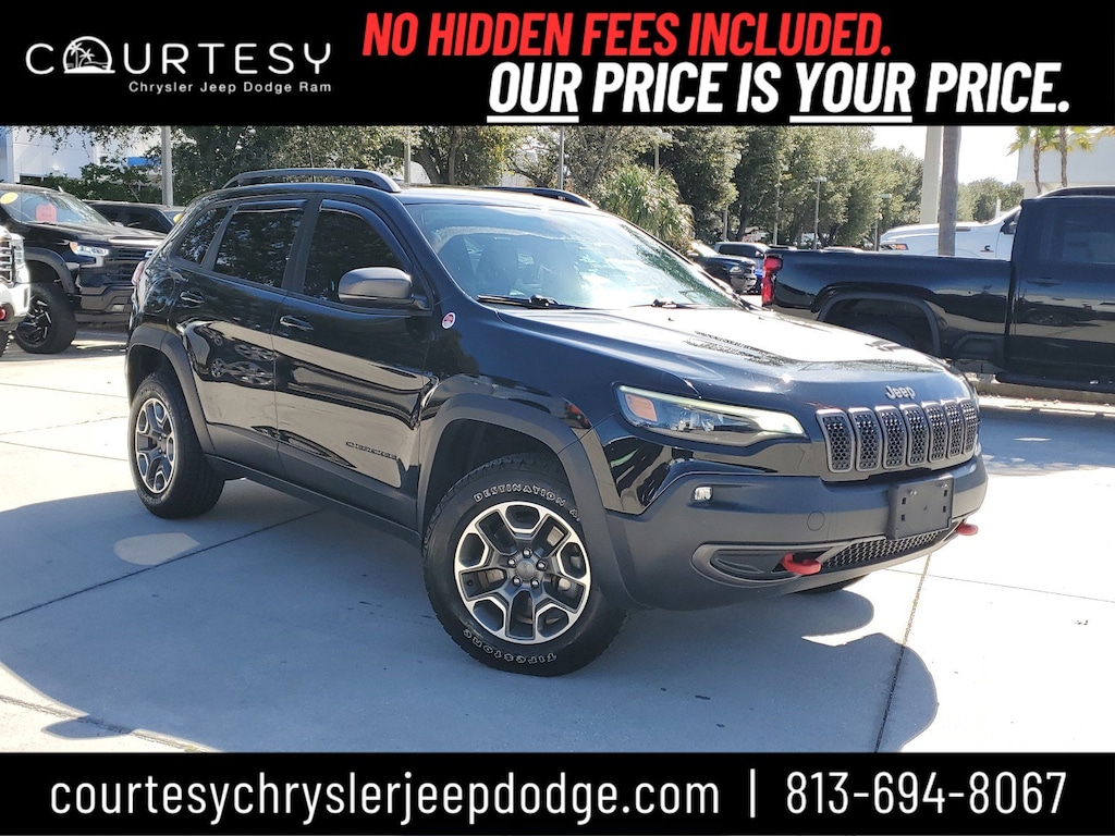 Used 2020 Jeep Cherokee Trailhawk Trailhawk 4x4