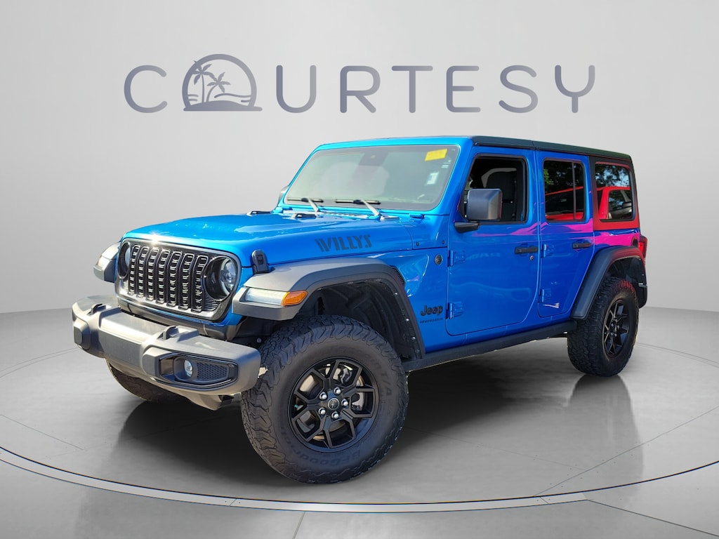 Used 2024 Jeep Wrangler Willys Willys 4x4