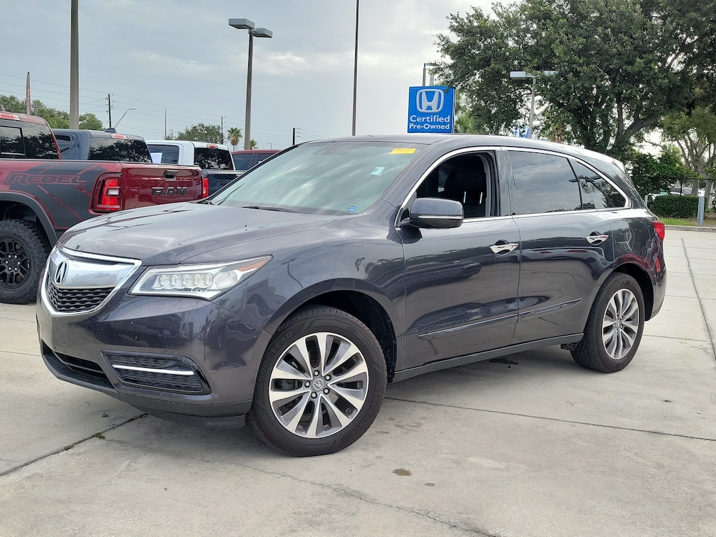 Used 2014 Acura MDX Tech Pkg SH-AWD Tech Pkg