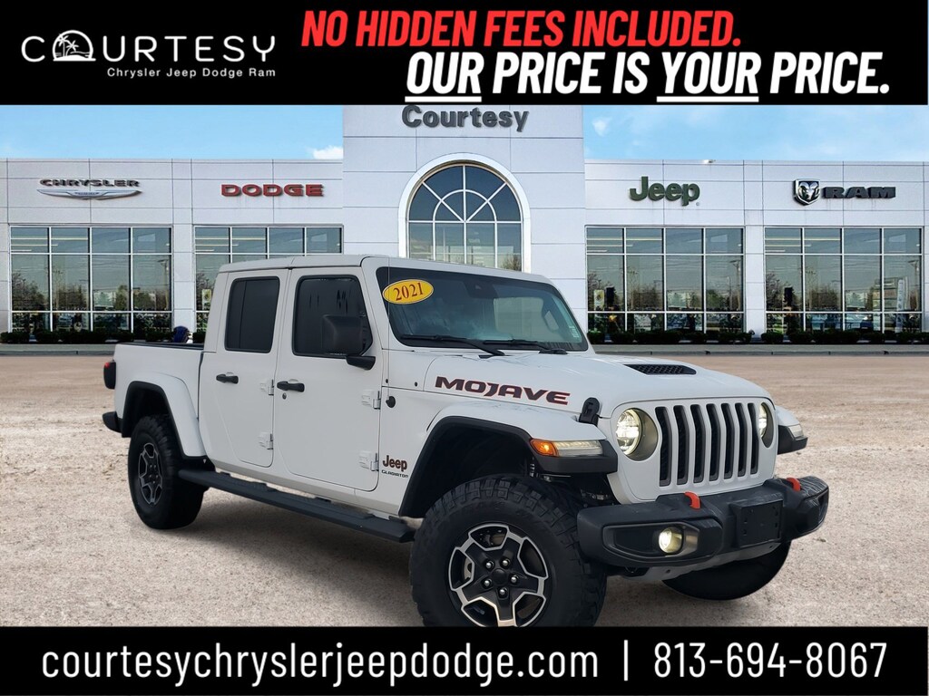 Used 2021 Jeep Gladiator For Sale at Courtesy Toyota of Brandon VIN