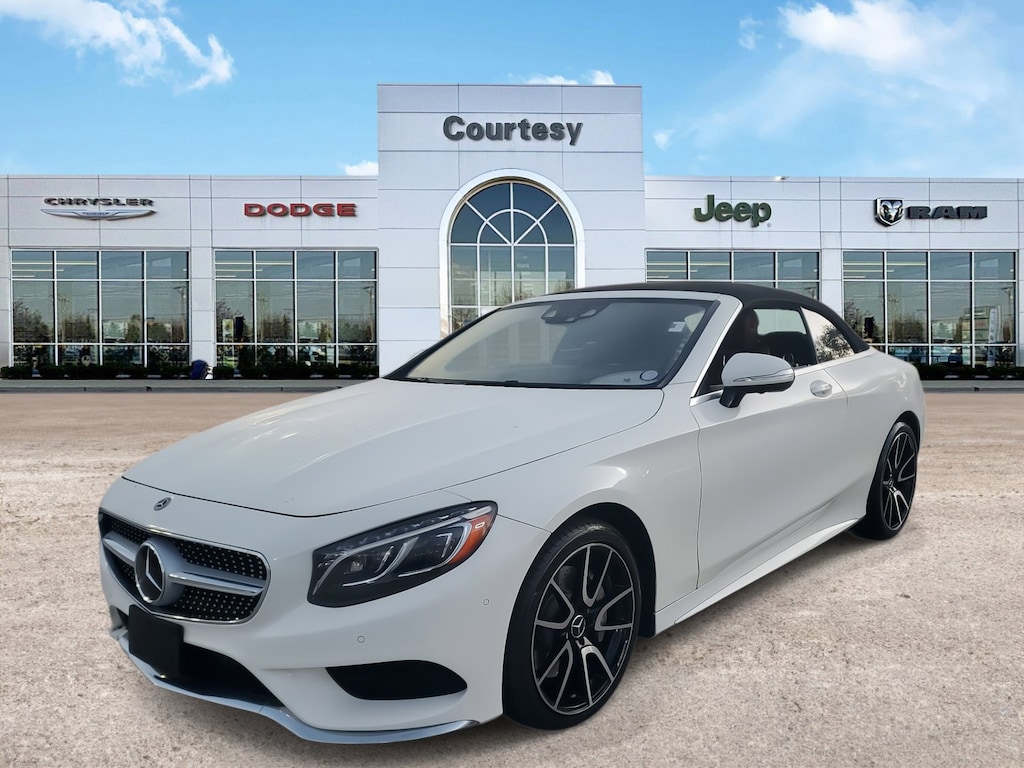 Certified 2017 Mercedes-Benz S-Class S 550 S 550 Cabriolet