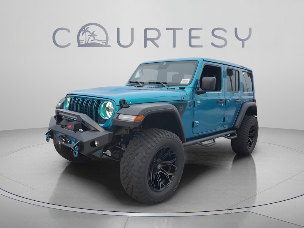 New 2025 Jeep Wrangler 4-DOOR WILLYS Sport Utility