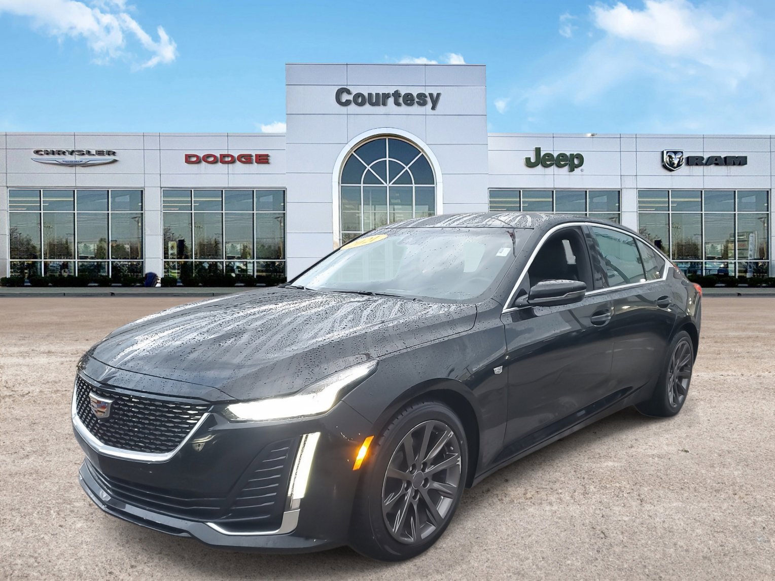 Used 2021 Cadillac CT5 Luxury with VIN 1G6DM5RK0M0110787 for sale in Tampa, FL