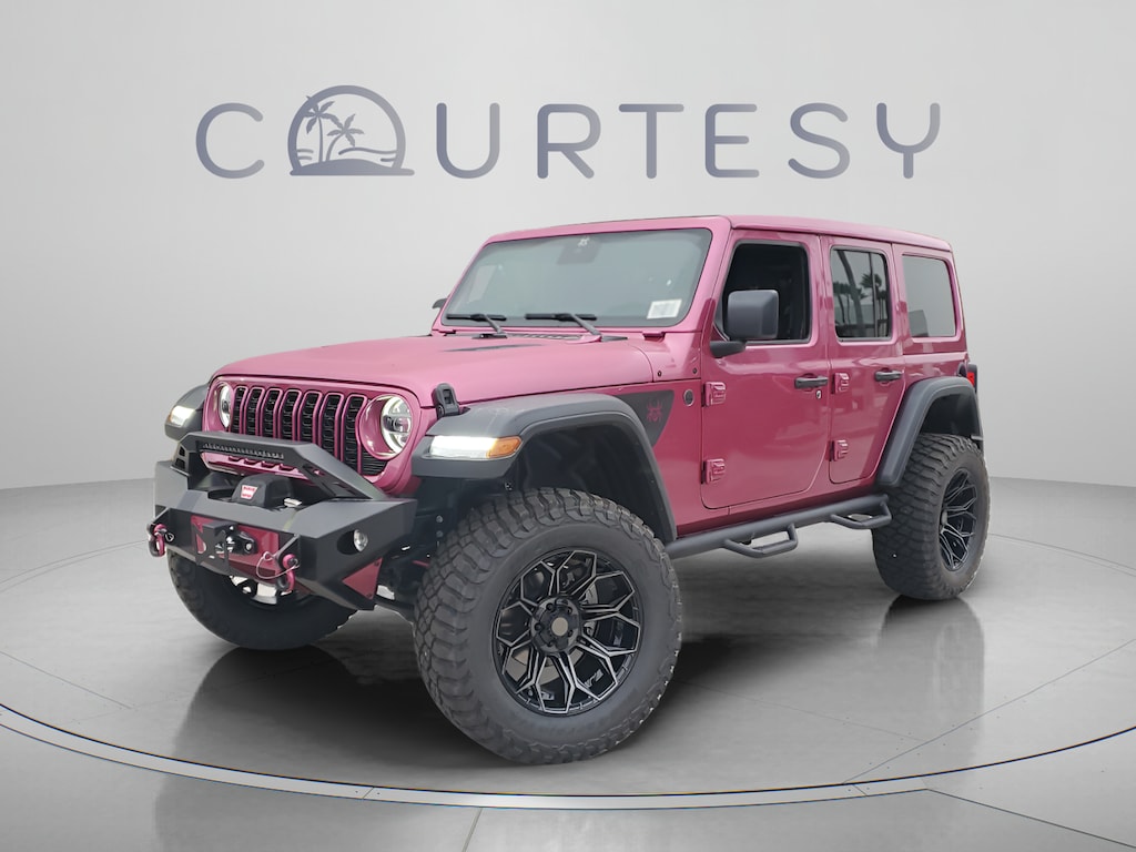 New 2025 Jeep Wrangler 4-DOOR WILLYS Sport Utility