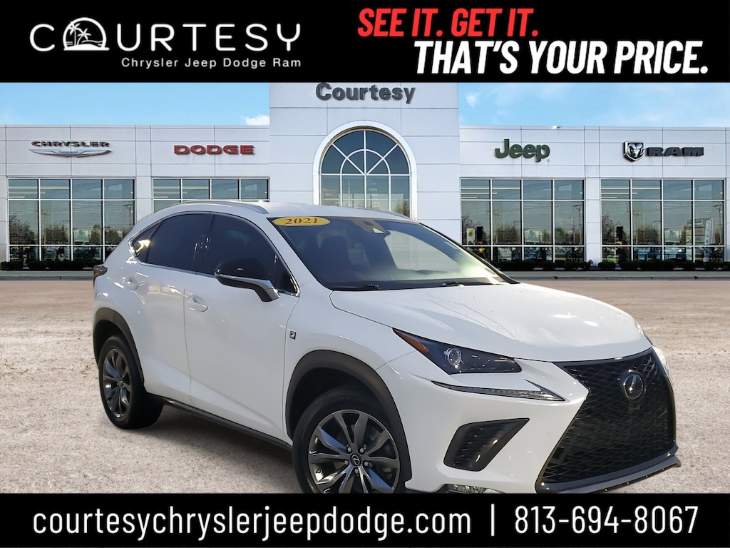 Used 2021 Lexus NX NX 300 F SPORT NX 300 F SPORT FWD