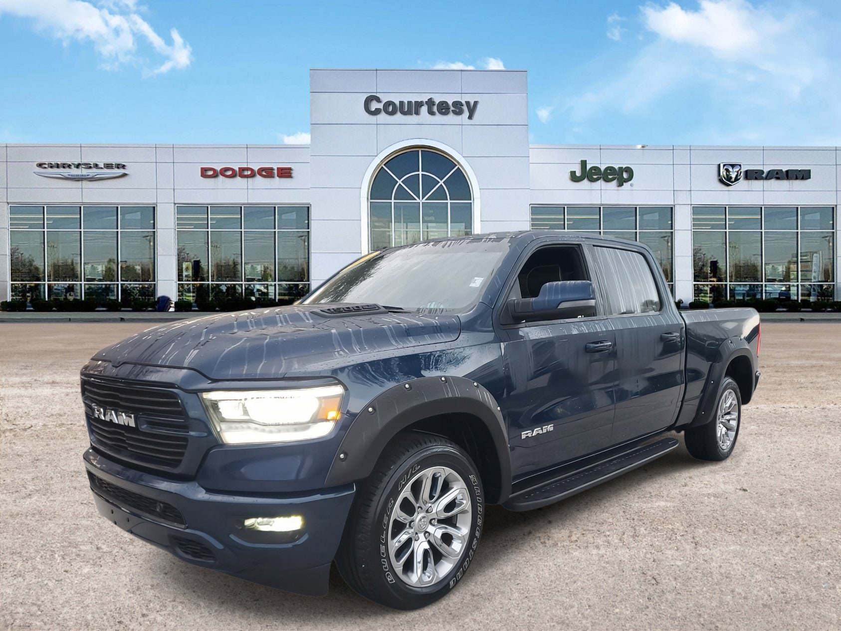 Used 2023 RAM Ram 1500 Pickup Laramie with VIN 1C6RRERT7PN608688 for sale in Tampa, FL