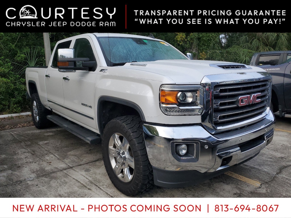 Certified 2018 GMC Sierra 2500HD SLT 4WD Crew Cab 153.7 SLT