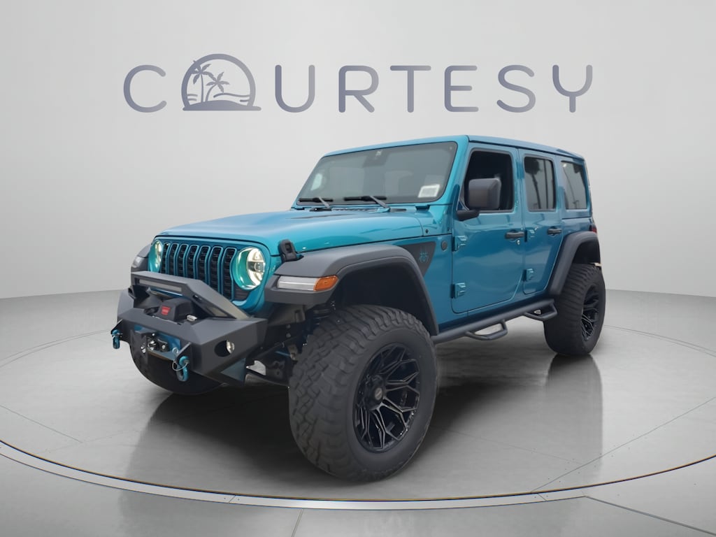 New 2025 Jeep Wrangler 4-DOOR WILLYS Sport Utility