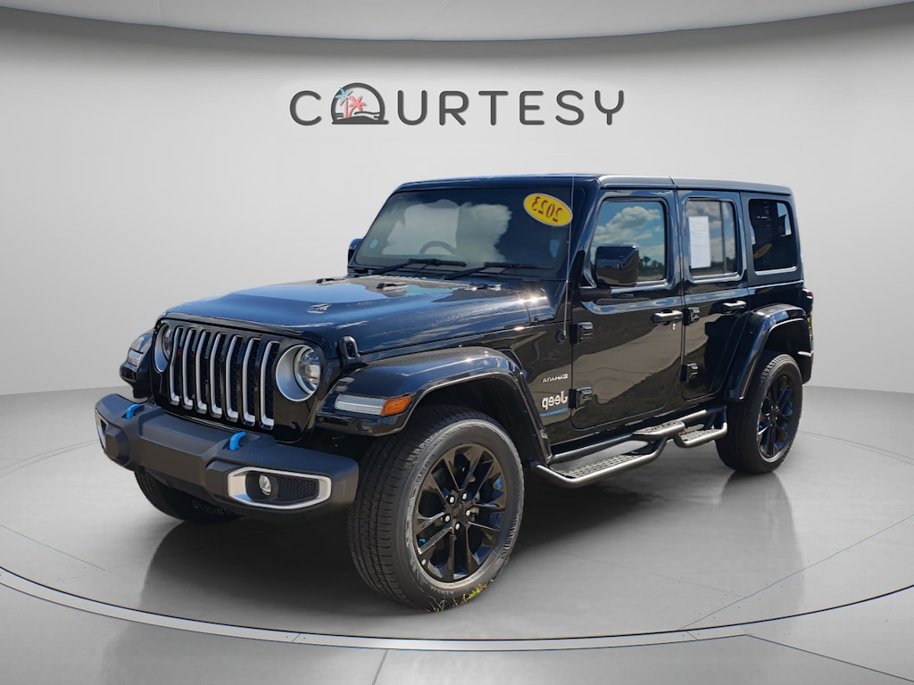 Certified 2023 Jeep Wrangler 4xe Sahara Sahara 4x4