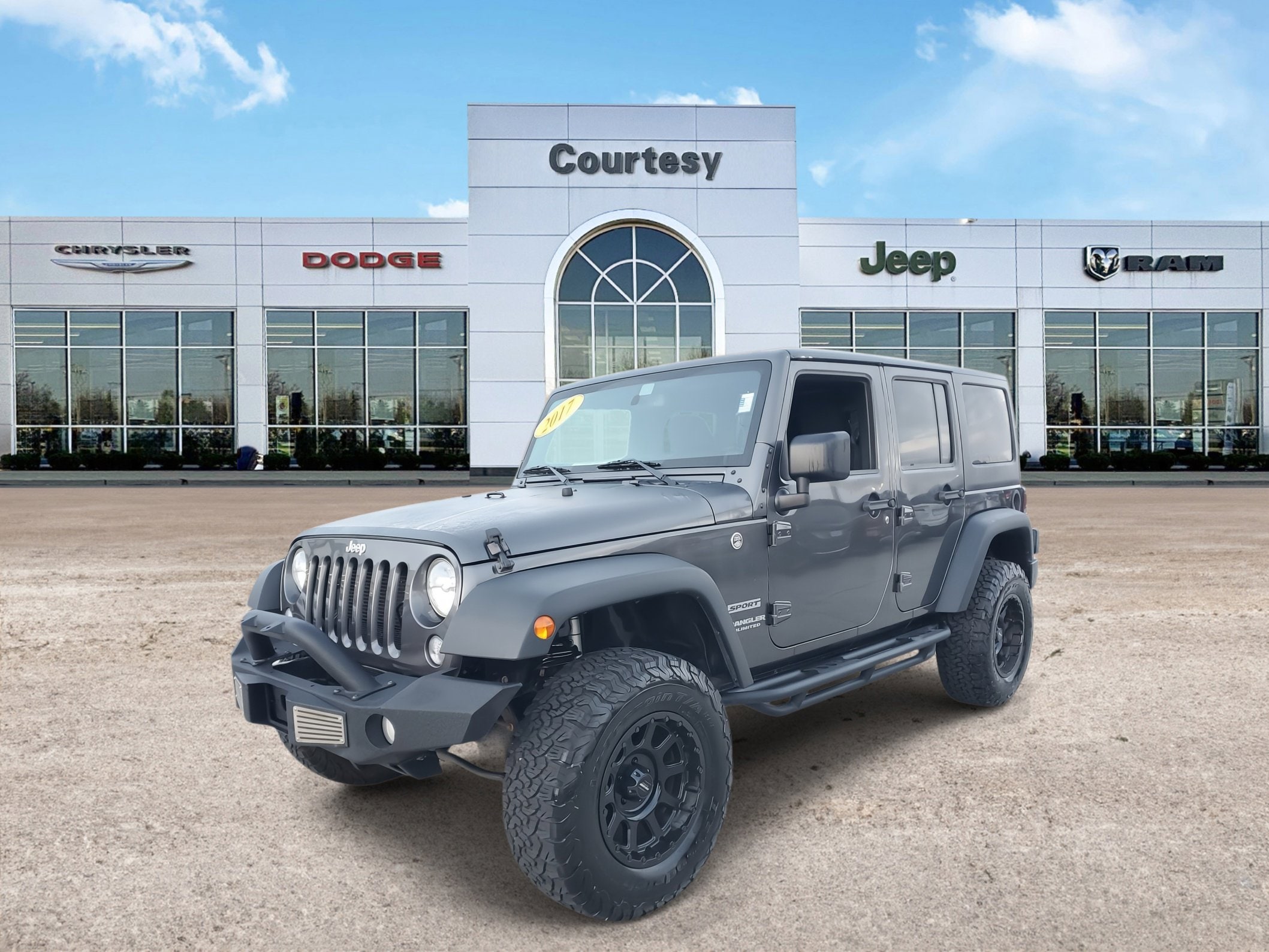 Used 2017 Jeep Wrangler Unlimited Sport S with VIN 1C4HJWDG4HL681185 for sale in Tampa, FL