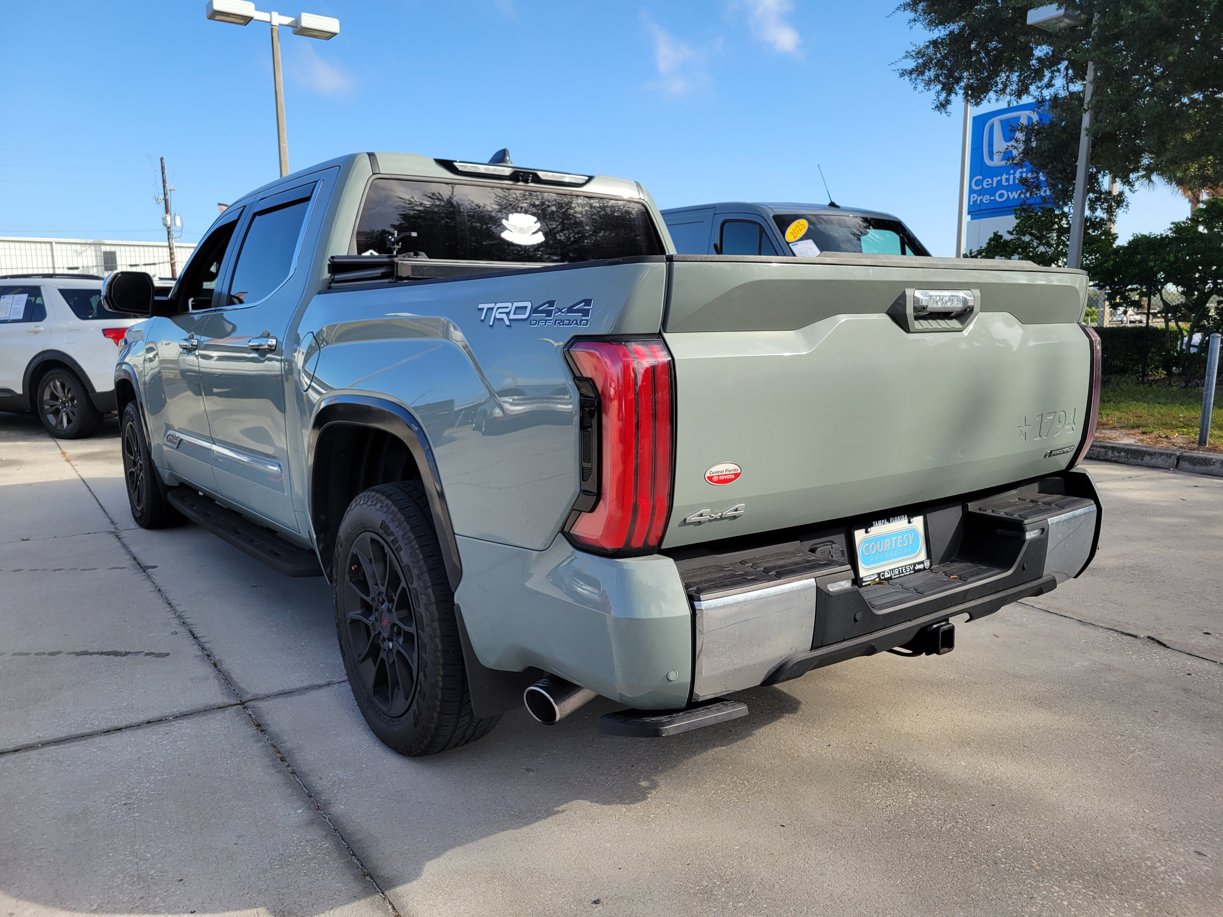 Certified 2025 Toyota Tundra 4WD 1794 Edition Hybrid 1794 Edition Hybrid CrewMax 5.5 Bed