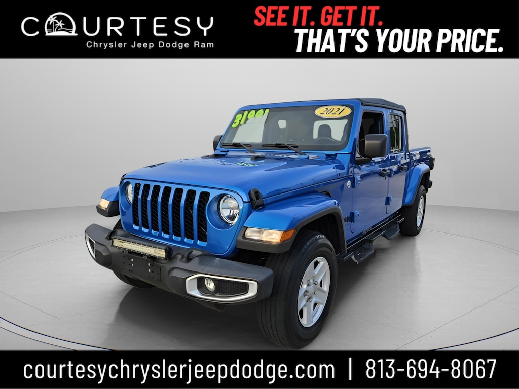 Used 2021 Jeep Gladiator Sport S Sport S 4x4