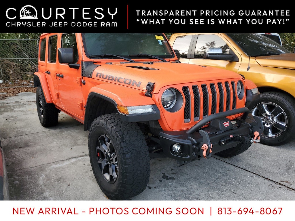 Used 2019 Jeep Wrangler Unlimited Rubicon Rubicon 4x4