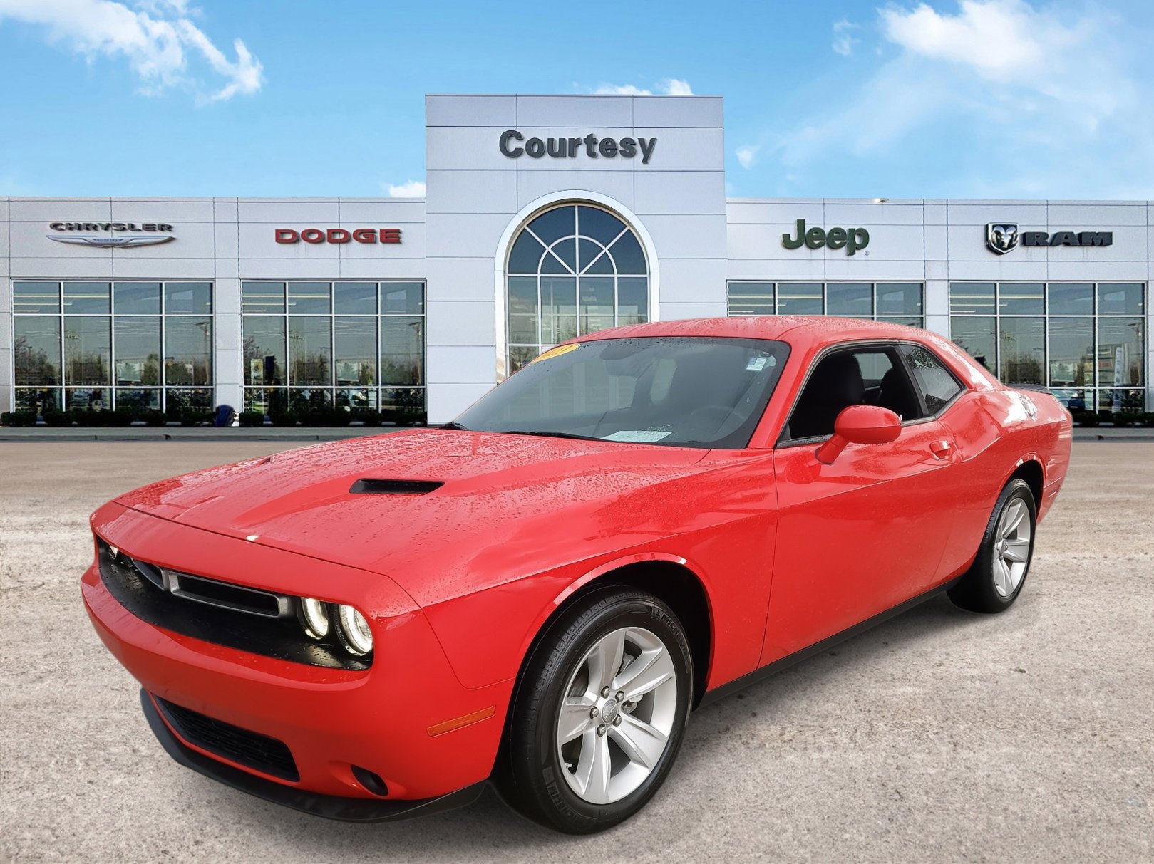 Certified 2023 Dodge Challenger SXT with VIN 2C3CDZAG0PH573993 for sale in Tampa, FL