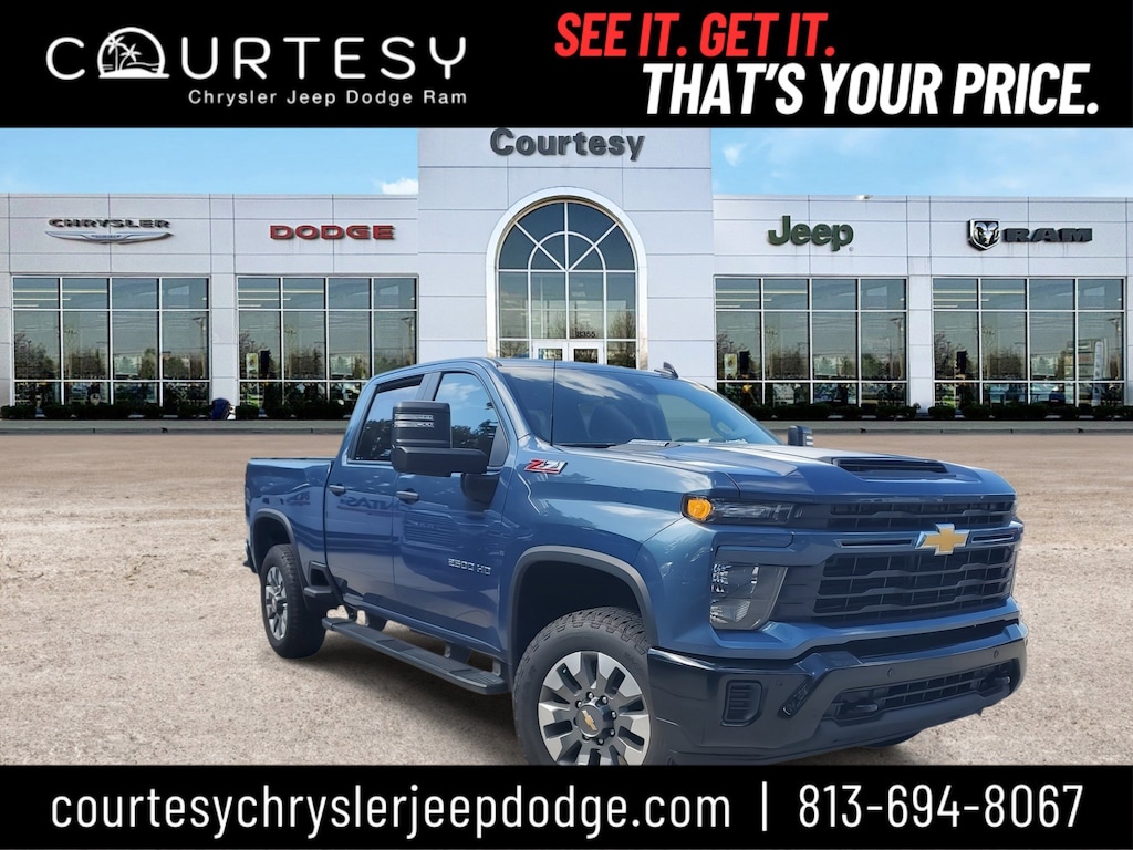 Used 2025 Chevrolet Silverado 2500HD Custom 4WD Crew Cab 159 Custom