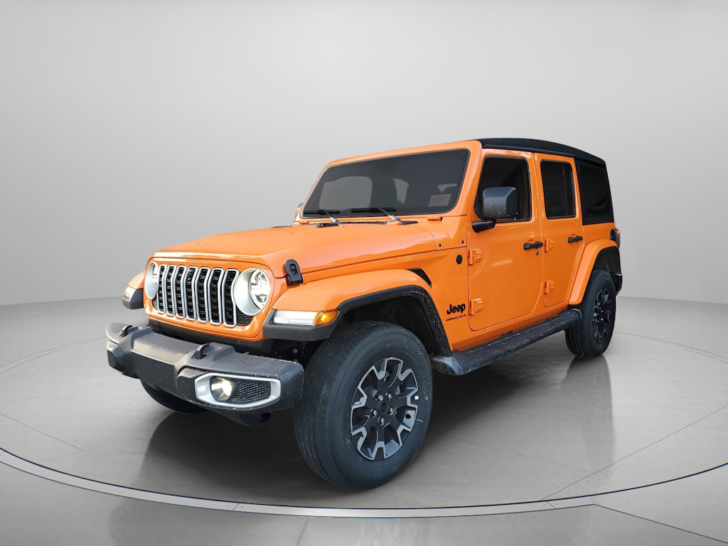 New 2025 Jeep Wrangler 4-DOOR SAHARA Sport Utility