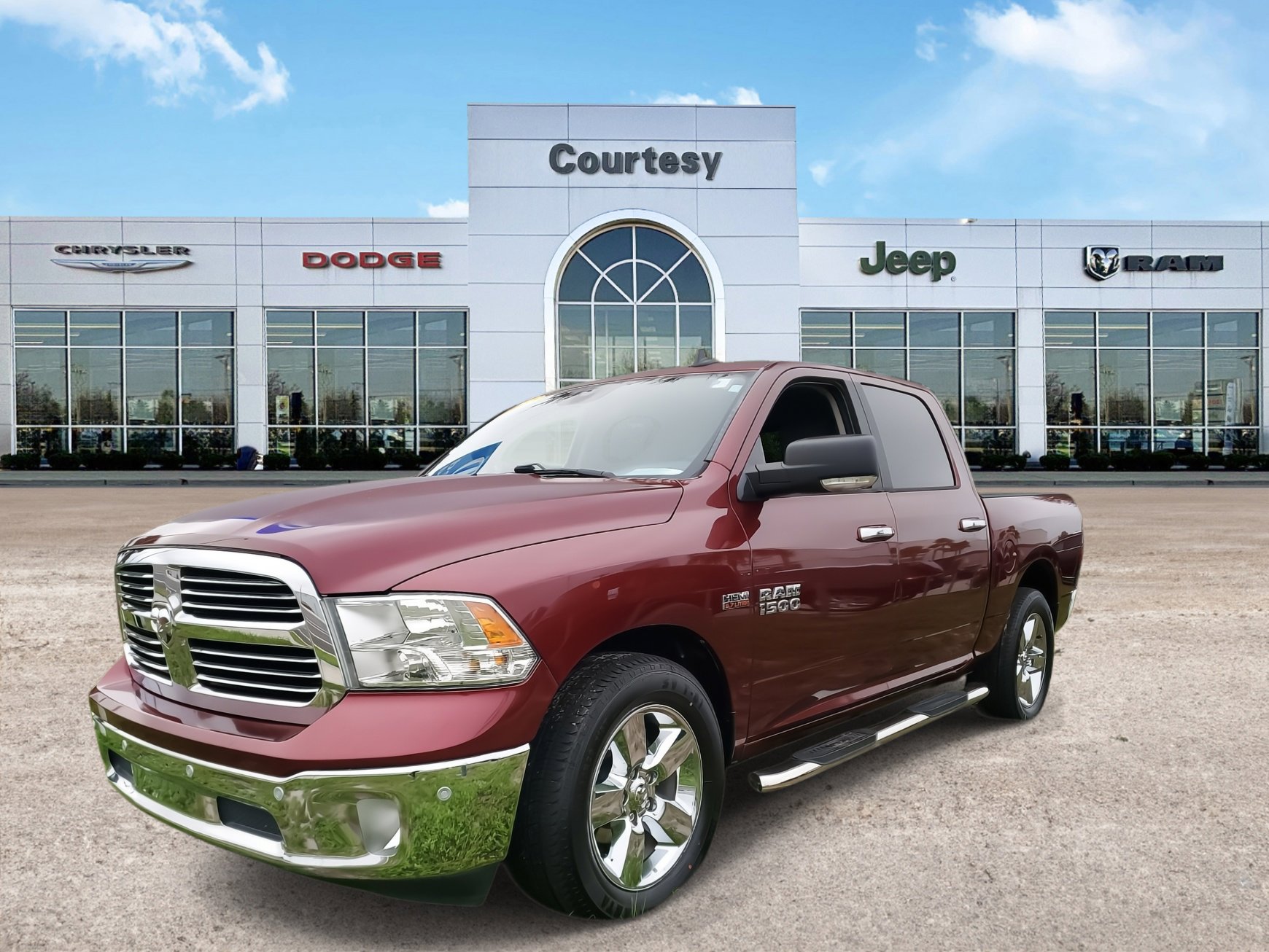 Used 2017 RAM Ram 1500 Pickup Big Horn with VIN 3C6RR6LT7HG626259 for sale in Tampa, FL