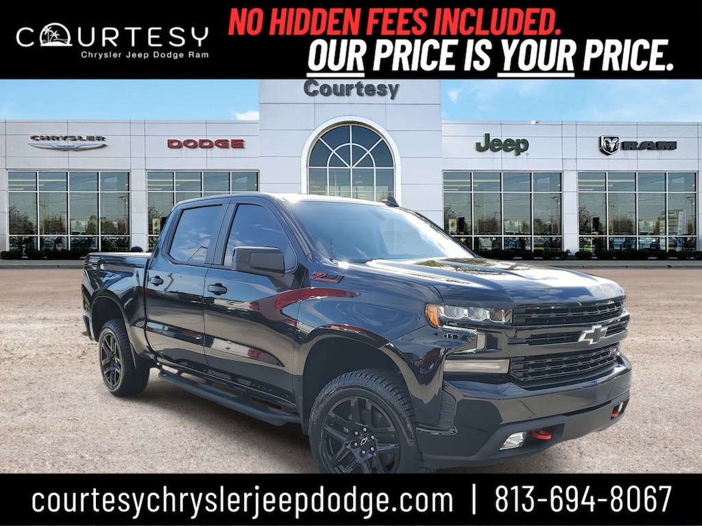 Certified 2021 Chevrolet Silverado 1500 LT Trail Boss 4WD Crew Cab 147 LT Trail Boss