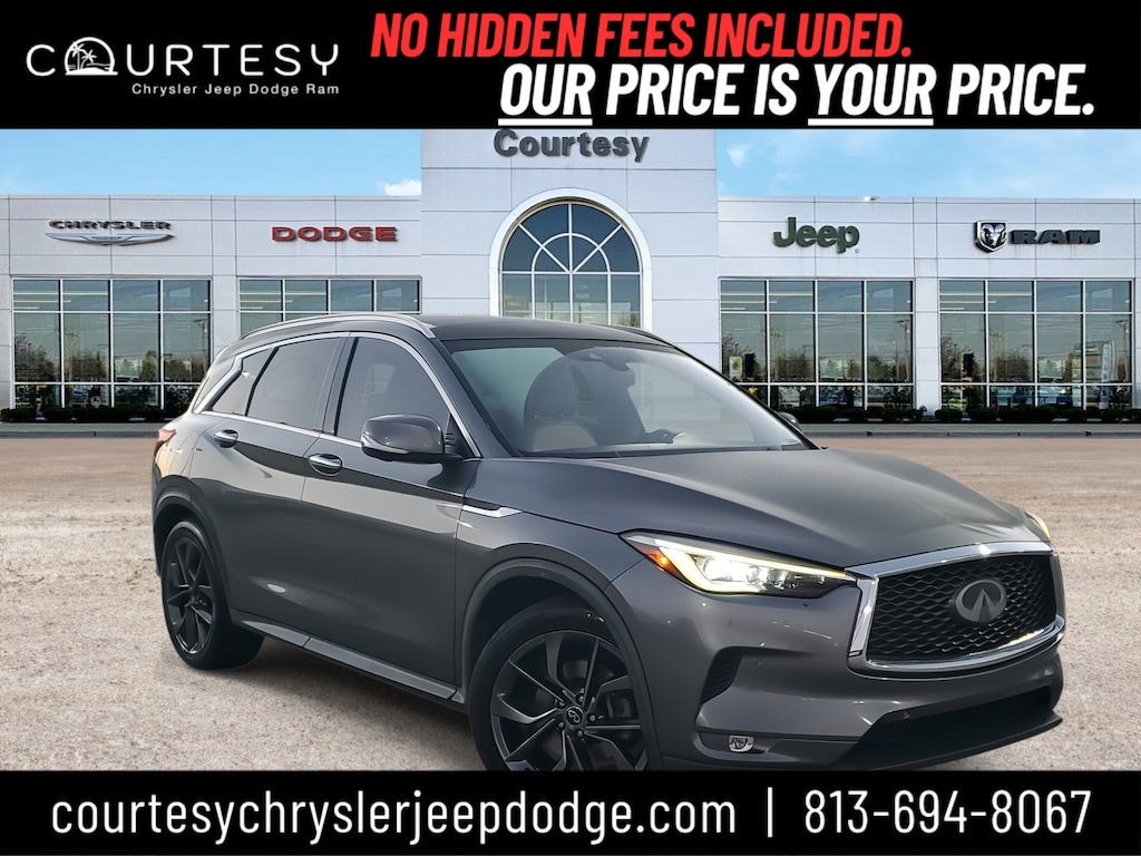 Certified 2019 INFINITI QX50 ESSENTIAL ESSENTIAL FWD