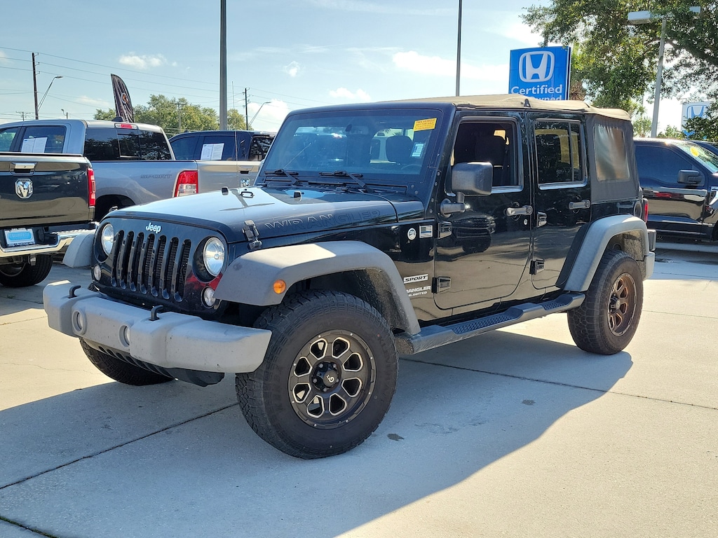 Used 2016 Jeep Wrangler Unlimited Sport 4WD Sport
