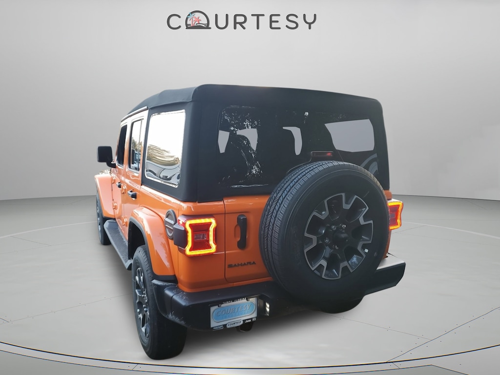 New 2025 Jeep Wrangler 4-DOOR SAHARA Sport Utility