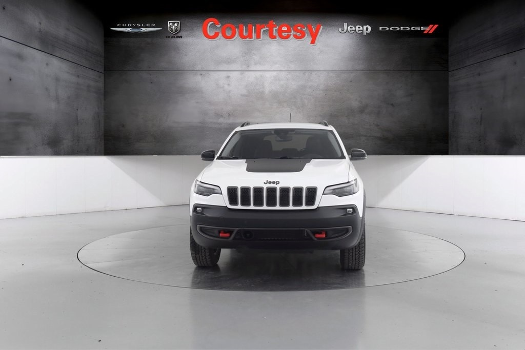 Used 2022 Jeep Cherokee Trailhawk with VIN 1C4PJMBX4ND506945 for sale in Grand Rapids, MI