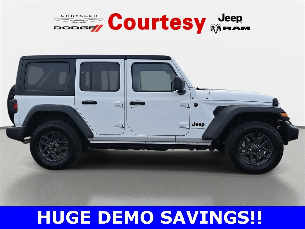 New 2025 Jeep Wrangler 4-DOOR SPORT S Sport Utility