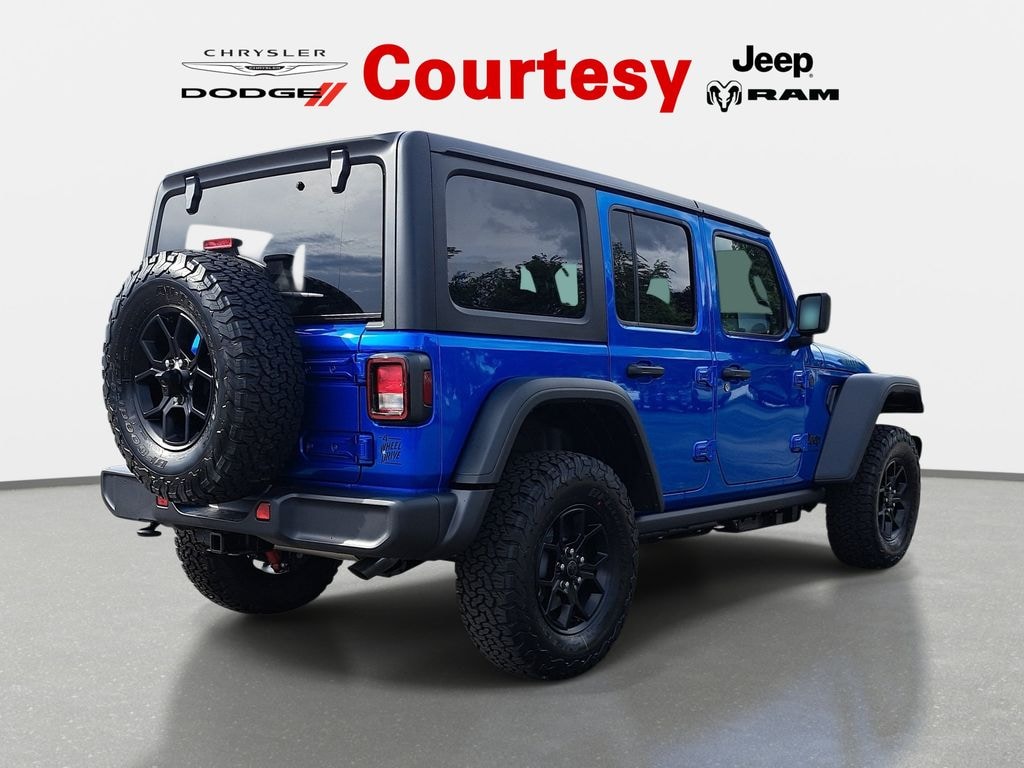 New 2026 Jeep Wrangler 4-DOOR WILLYS Sport Utility