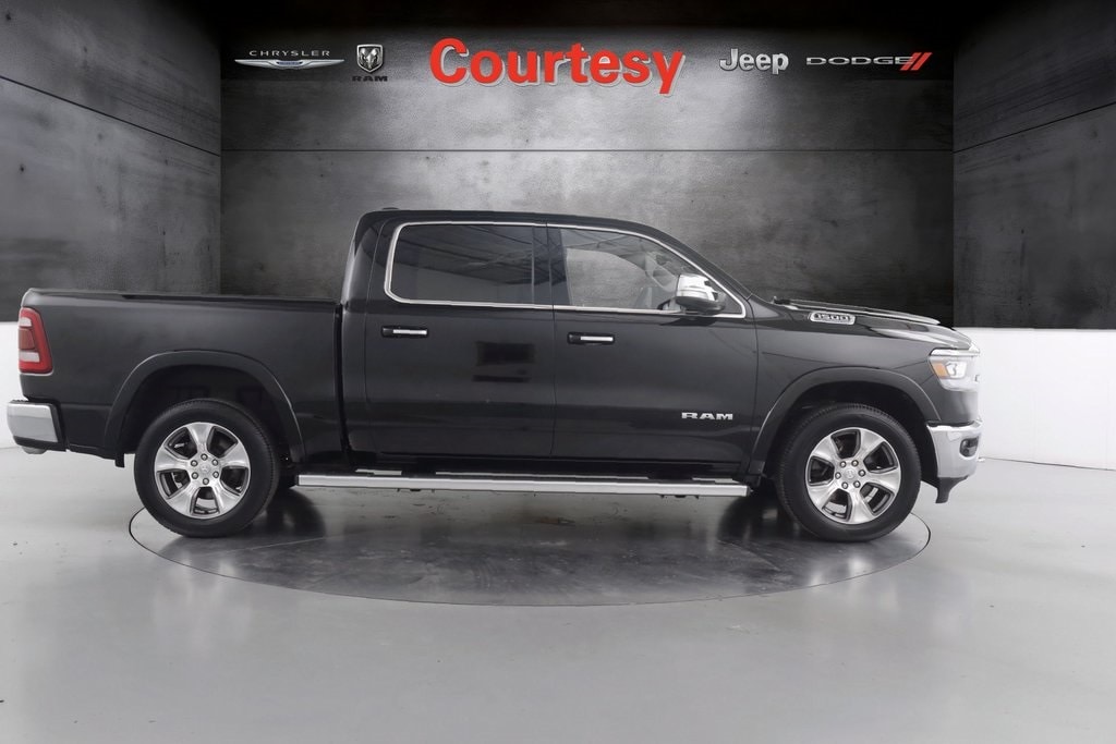 Used 2021 RAM Ram 1500 Pickup Laramie with VIN 1C6SRFJT5MN775999 for sale in Grand Rapids, MI