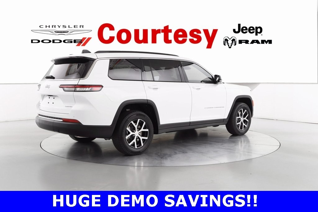 New 2025 Jeep Grand Cherokee L LIMITED 4X4 Sport Utility