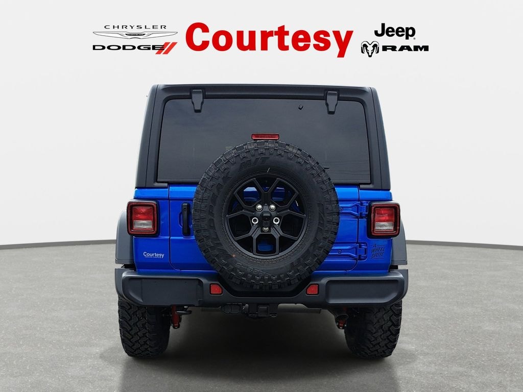 New 2026 Jeep Wrangler 4-DOOR WILLYS Sport Utility